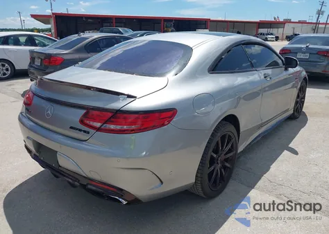 2015 Mercedes-Benz S 63 Amg z USA, uszkodzony, nr VIN WDDXJ7JB6FA001358
